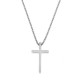 Simple Style Stainless Steel Cross Pendants Necklace For Women Delicate Necklaces