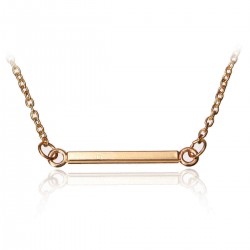 Stick Simple Bar Elegant Women Lady Chain Necklace Jewelry