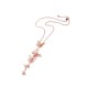 Sweet Butterfly Pendant Necklace Fashion Crystal Clothing Accessories Costumes Jewelry For Women