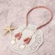 Sweet Hair Band Hoop Coin Pendant Cute Bowknot Headbrand Fake Earrings Hair Accessories for Women