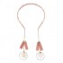 Sweet Hair Band Hoop Coin Pendant Cute Bowknot Headbrand Fake Earrings Hair Accessories for Women