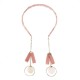 Sweet Hair Band Hoop Coin Pendant Cute Bowknot Headbrand Fake Earrings Hair Accessories for Women