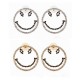 Sweet Large Smile Modeling Earrings