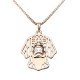 Sweet Little Puppy Pendant Necklace Plated Lucky Chain Women Gift