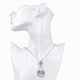 Sweet Pearl Rhinestone Water Drop Necklace Gift For Women