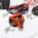 Sweet Scarf Necklace Tassel Star Pendant Necklace For Women