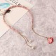 Sweet Women Hair Band Elegant Asymmetric Pearl Flower Pendant Headbrand Hair Accessories