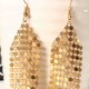 Tassels Long Earrings Sequins Geometric Drop Fashion Jewelry for Women