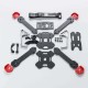 TransTEC Frog Lite 218mm Carbon Fiber 4mm Arm X Frame DIY Frame Kit RC Drone FPV Racing Multi Rotor