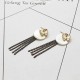 Trendy Animals Drop Earrings Alloy Shell Tassels Earring For Women