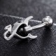 Trendy Dazzling Heart Zirconia Devil Style Belly Button Ring Piercing Navel Ring Women Body Jewelry