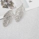 Trendy Ear Drop Leaves Silver Gold Earring Statement Pendientes Mujer Jewelry Long Dangle for Women