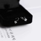 Trendy Geometric Zircon No Piercing Clip Earrings Elegant Earring Gift for Women