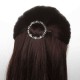 Trendy Hair Clip Hollow Round Five Point Stars Hair Accessories Headwear For Women