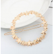 Trendy Hair Clip Hollow Round Five Point Stars Hair Accessories Headwear For Women