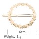 Trendy Hair Clip Hollow Round Five Point Stars Hair Accessories Headwear For Women