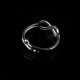 Trendy Infinity Knot Womens Toe Ring Adjustable Silver Gold Color Knuckle Ring for Women