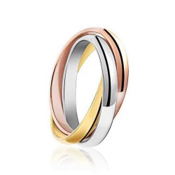 Trendy Irregular Stainless Steel Finger Ring Stylish Colorful Rings Creative Jewerly For Women