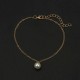 Trendy Multi-layer Anklet Moon Star Pearl Pendant Chain Anklet Bohemian Jewelry for Women