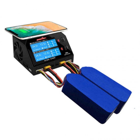 ULTRA POWER UP6+ AC 2x150W DC 2x300W 2x16A Dual Channel Battery Balance Charger Discharger