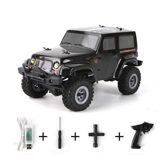 URUAV 1/24 2.4G 4WD Mini Rc Car Proportional Control Waterproof Crawler Electric Vehicle RTR Model