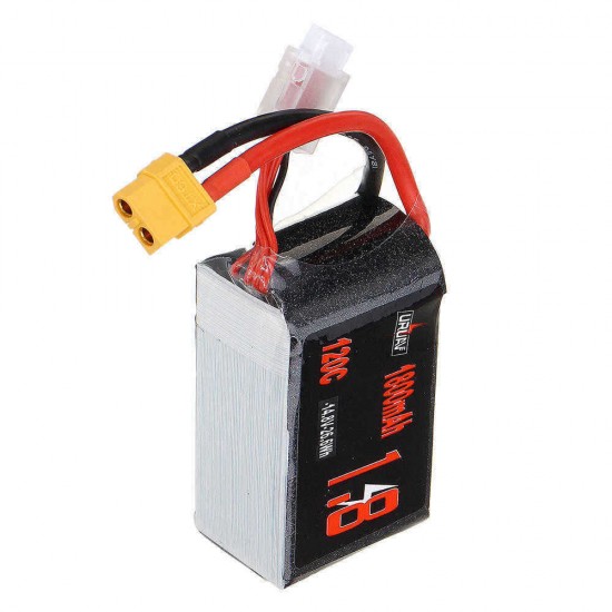 URUAV 14.8V 1800mAh 120C 4S Lipo Battery XT60 Plug for RC Racing Drone