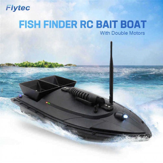 URUAV 2011-5 Generation 50cm Fishing Bait RC Boat 500M Remote Fish Finder 5.4km/h Double Motor Toys