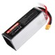 URUAV 22.2V 6000mAh 75C 6S Lipo Battery XT60 Plug for 600 700 800 RC Helicopter