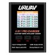 URUAV 6 in 1 PRO 5X4.35W 5X1A Battery Charger for 1S LiPO/LiHv/Li-ion Battery Charger With Micro MX mCPX JST