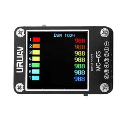 URUAV MC-6S 1-6S Lipo Battery Voltage Checker Receiver Signal Tester