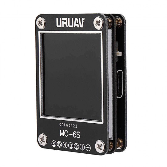 URUAV MC-6S 1-6S Lipo Battery Voltage Checker Receiver Signal Tester