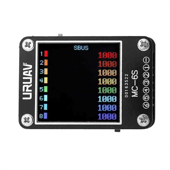 URUAV MC-6S 1-6S Lipo Battery Voltage Checker Receiver Signal Tester