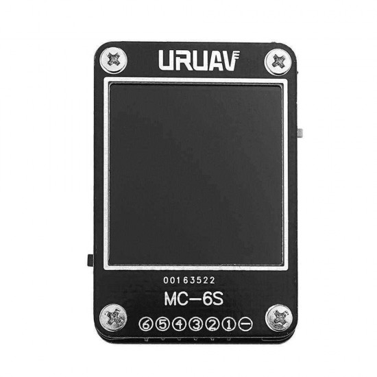 URUAV MC-6S 1-6S Lipo Battery Voltage Checker Receiver Signal Tester