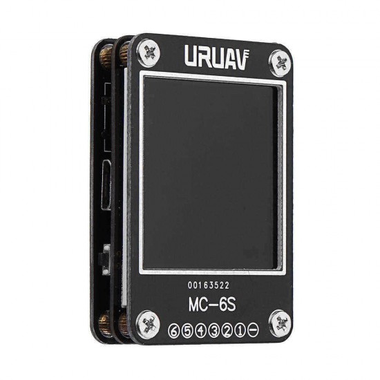 URUAV MC-6S 1-6S Lipo Battery Voltage Checker Receiver Signal Tester