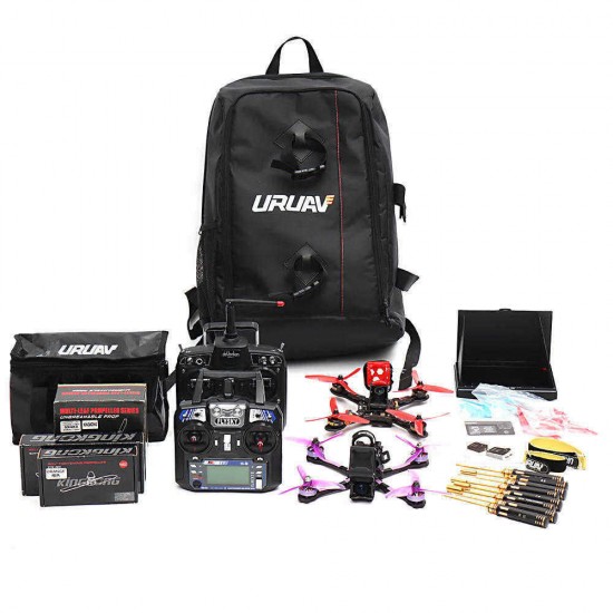 URUAV UR7 36L Backpack 40x55x22mm with Waterproof Transmitter Beam Port Bag DIY Room for RC Drone FPV Racing