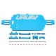 URUAV Upgrade Metal Chassis For WLtoys A949 A959B A969 A979 K929 RC Car Parts