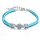 Unisex Ethnic Alloy Anklets Bracelet A Set of Leather Hollow Tree Multilayer Anklet Vintage Gift