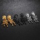 Unisex Retro Stainless Steel Ear Stud Skull Creative Earring Gift for Men Women