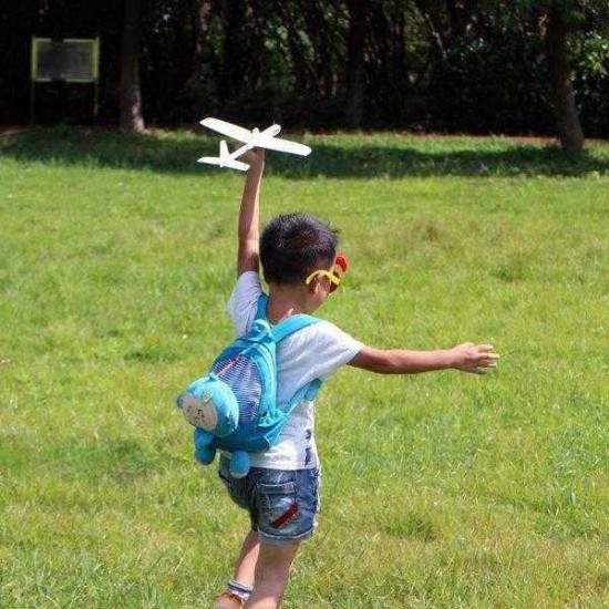 Upgraded Super Capacitor Electric Hand Throwing Free-flying Glider DIY Airplane Model