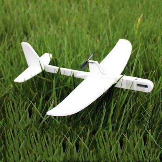 Upgraded Super Capacitor Electric Hand Throwing Free-flying Glider DIY Airplane Model