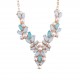 V-Neck Bohemian Necklace Crystal Pearl Accessories Summer Fashion Jewelry for Women