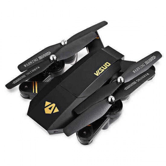 VISUO XS809HW WIFI FPV With Wide Angle HD Camera High Hold Mode Foldable Arm RC Drone Quadcopter RTF