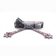 Venom 5 Inch 235mm Wheelbase X Style Split 4mm Arm Frame Kit Carbon Fiber with Sticker for RC Drone FPV Racing