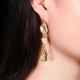 Vintage Bohemian Tassel Ear Drop Long Crystal Earrings