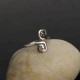 Vintage Bohemian Toe Rings Female Antique Silver Opening Foot Ring for Women