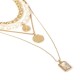 Vintage Coins Tassels Multi-layer Necklace Retro Pearl Long Necklace For Women