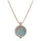 Vintage Life Tree Fragrance Necklace Zinc Alloy Aromatherapy Box Necklace For Women