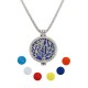 Vintage Life Tree Fragrance Necklace Zinc Alloy Aromatherapy Box Necklace For Women