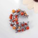 Vintage Natural Agate Stone Wreath Suit Jacket Brooch Pin