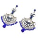 Vintage Rhinestone Crystal Hollow Beads Tassel Earrings Ear Drops